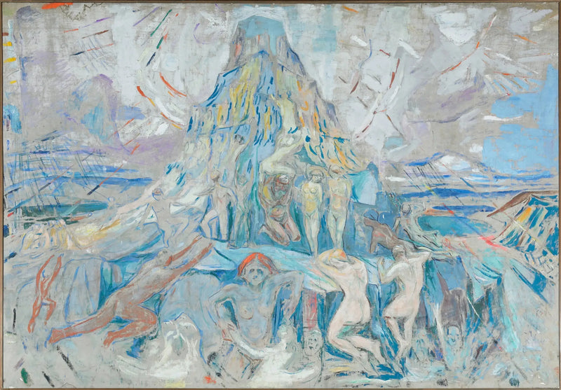 İnsan Dağı: Işığa Doğru - Edvard Munch