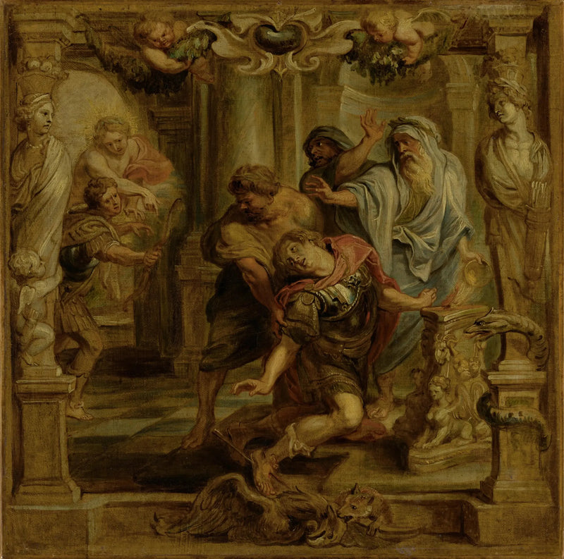 Achilles'in Ölümü - Peter Paul Rubens