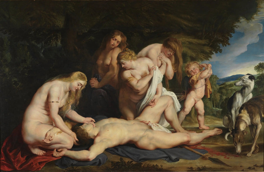 Adonis'in Ölümü - Peter Paul Rubens