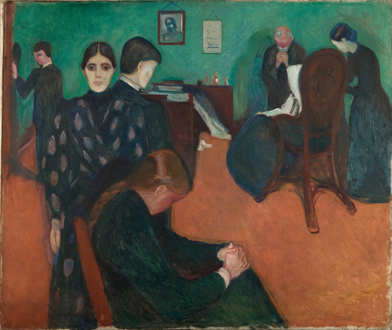 Hasta Odasındaki Ölüm - Edvard Munch