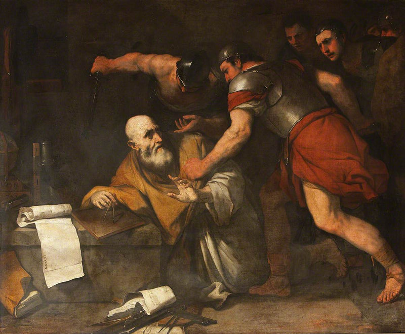 Archimedes'in Ölümü - Luca Giordano
