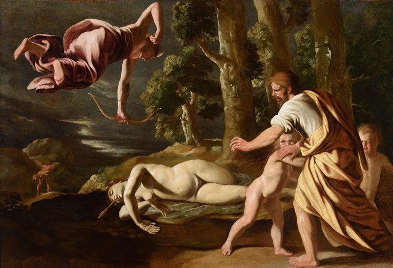 Chioné'nin Ölümü - Nicolas Poussin