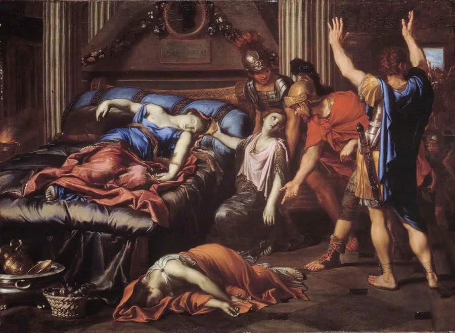 Kleopatra'nın Ölümü - Pierre Mignard