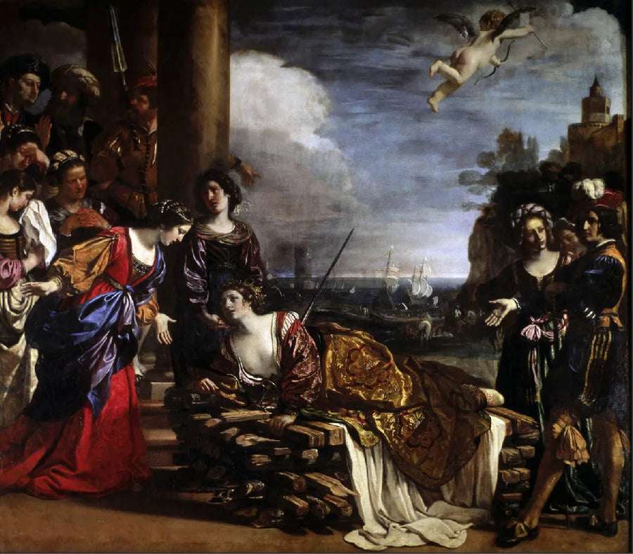 Didon'un Ölümü - Guercino