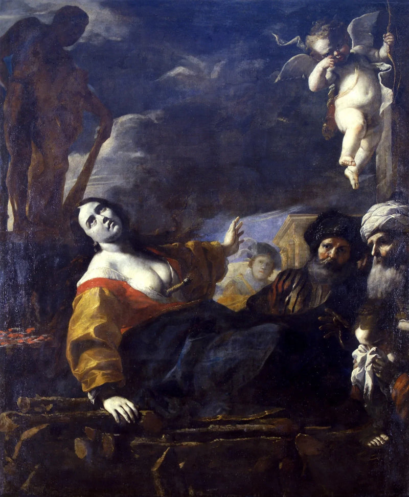 Didon'un Ölümü - Mattia Preti