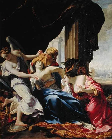 Didon'un Ölümü - Simon Vouet