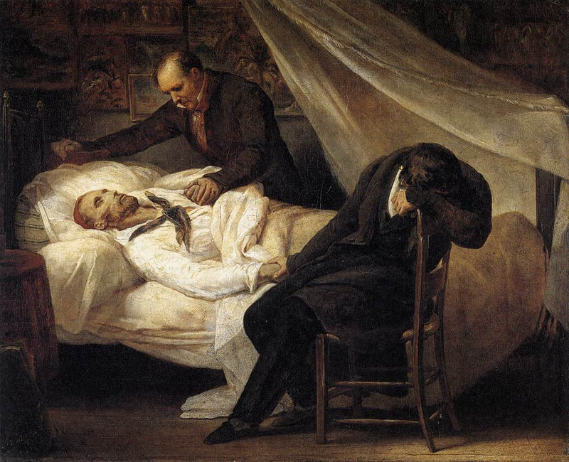 Géricault'nun Ölümü - Ary Scheffer