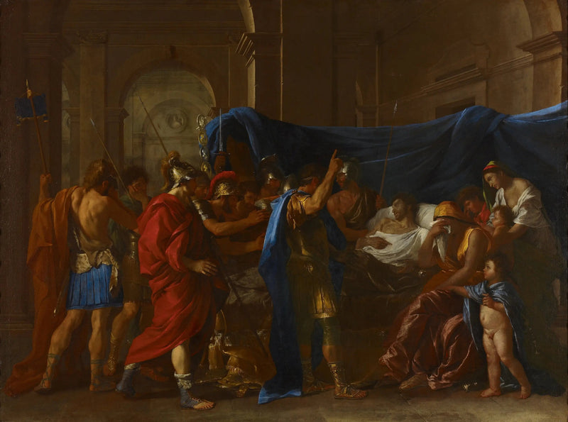 Germanicus'un Ölümü - Nicolas Poussin