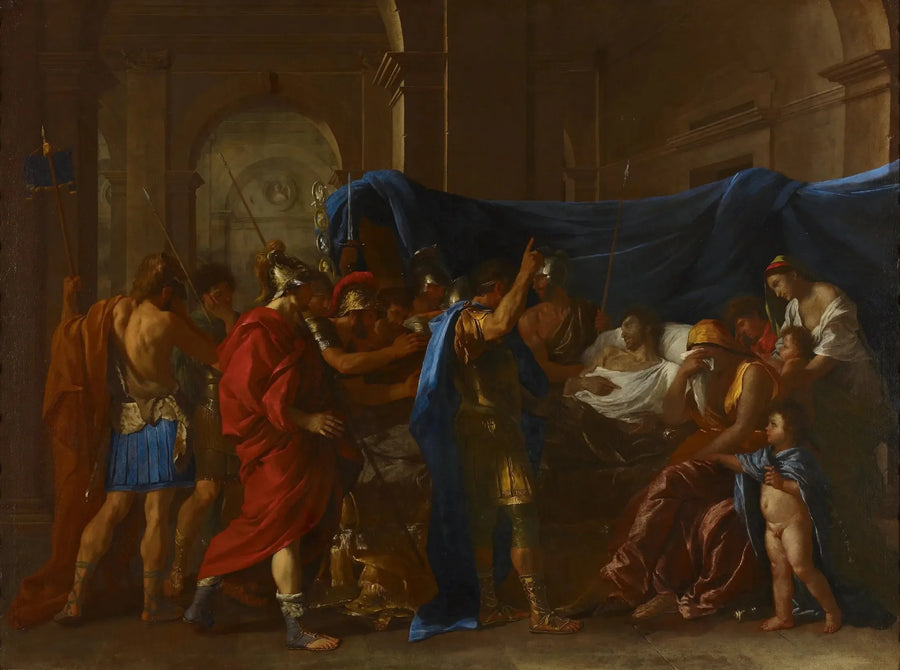 Germanicus'un Ölümü - Nicolas Poussin