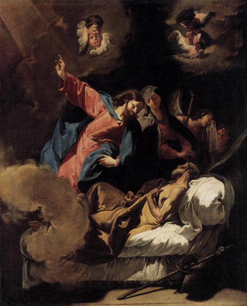 Joseph'un Ölümü - Giovanni Battista Pittoni