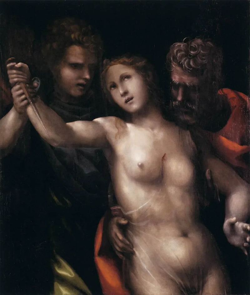 Lucrezia'nın Ölümü - Il Sodoma (Giovanni Antonio Bazzi)