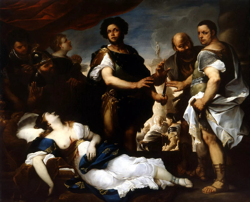 Lucrezia'nın Ölümü - Luca Giordano