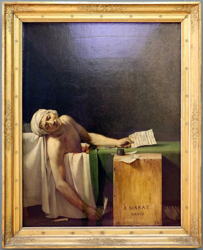 Marat'ın Ölümü - Jacques-Louis David