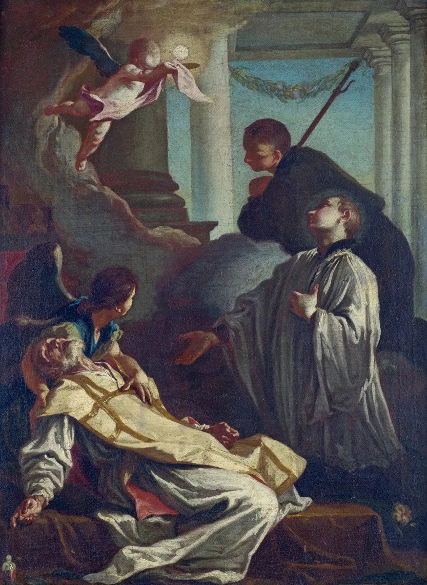 Aziz Andreas Avellino'nun Ölümü - Giovanni Battista Piazzetta