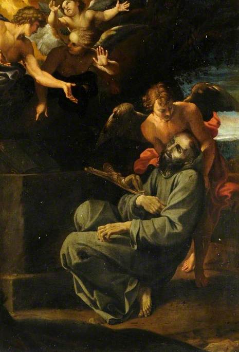 Aziz Fransis'in Ölümü (Azizin Coşkusu) - Annibale Carracci