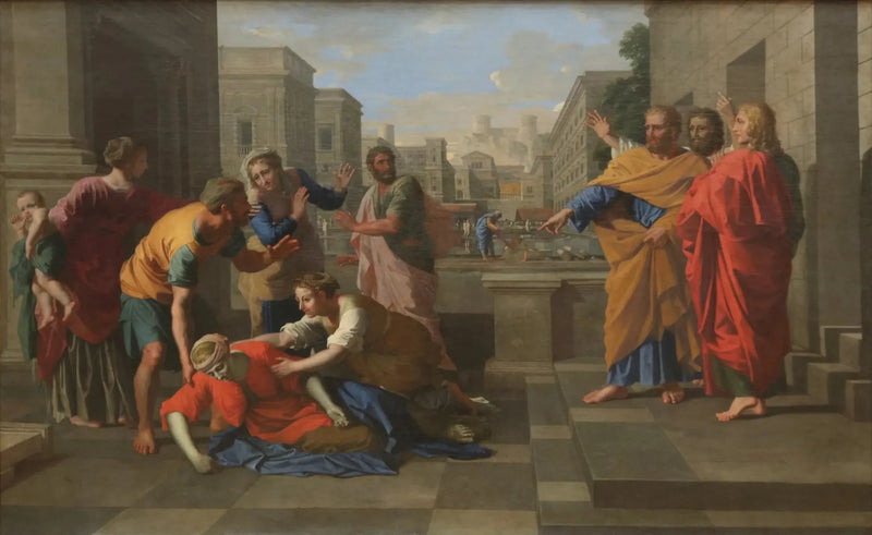 Saphire'nin Ölümü - Nicolas Poussin