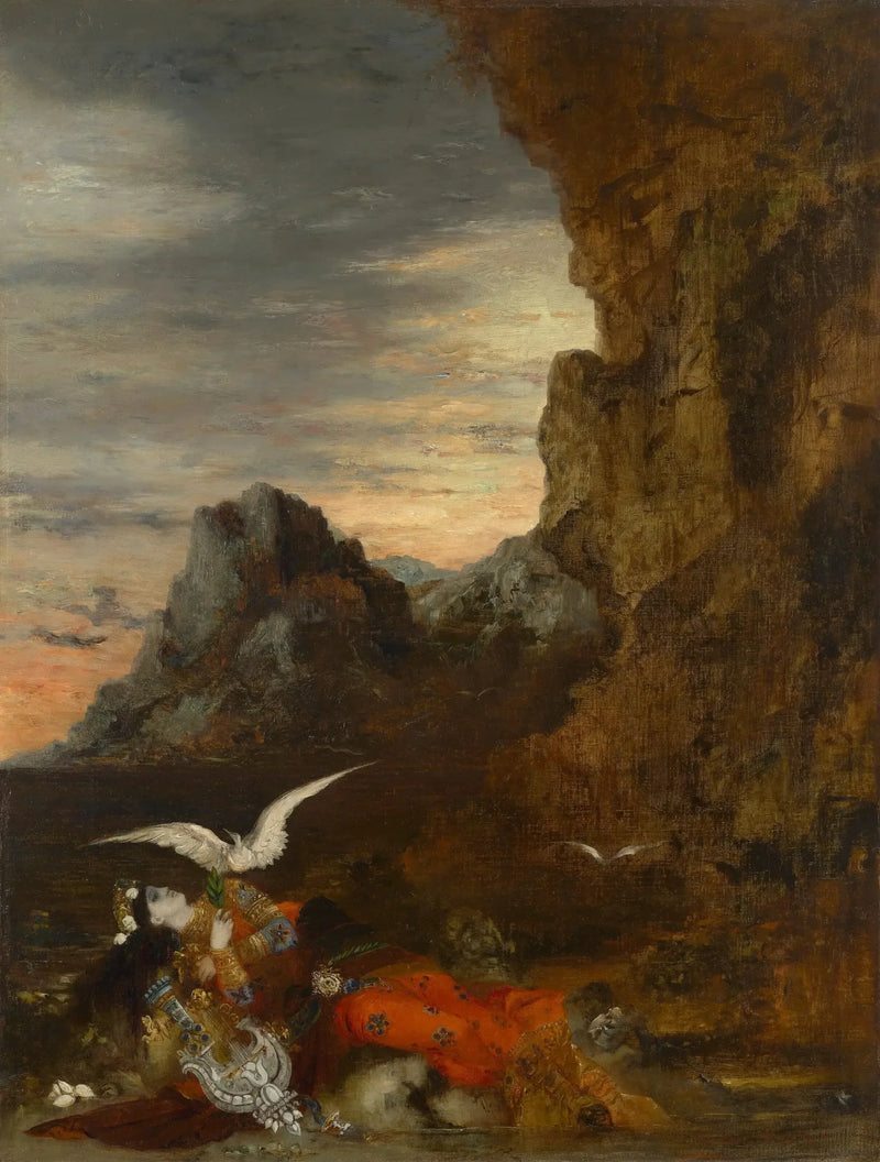 Sapho'nun Ölümü - Gustave Moreau