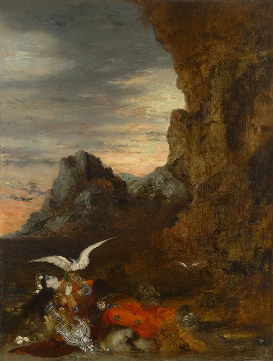 Sapho'nun Ölümü - Gustave Moreau