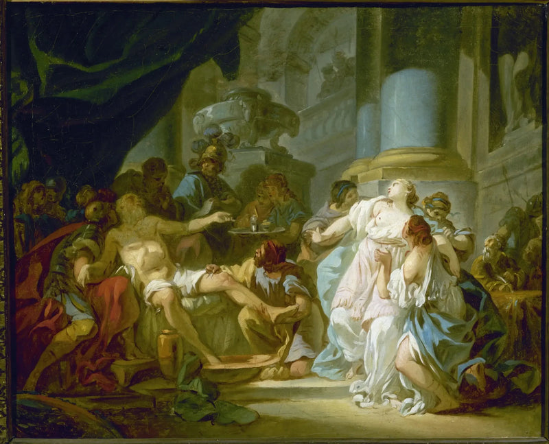 Seneca'nın Ölümü - Jacques-Louis David