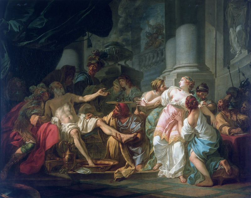 Seneca'nın Ölümü - Jacques-Louis David