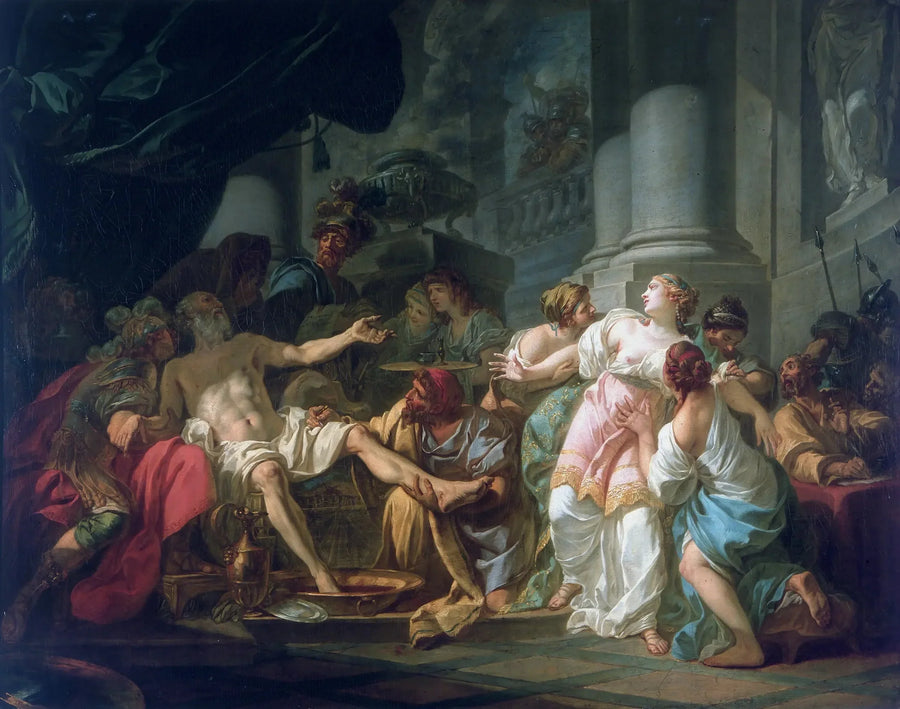Seneca'nın Ölümü - Jacques-Louis David