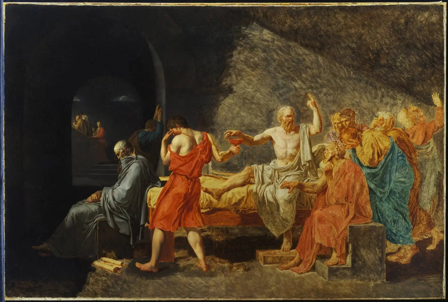 Sokrates'in Ölümü - Jacques-Louis David