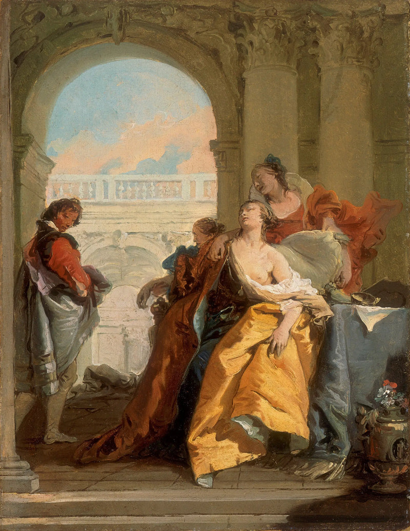 Sophonisbe'nin Ölümü - Giovanni Battista Tiepolo
