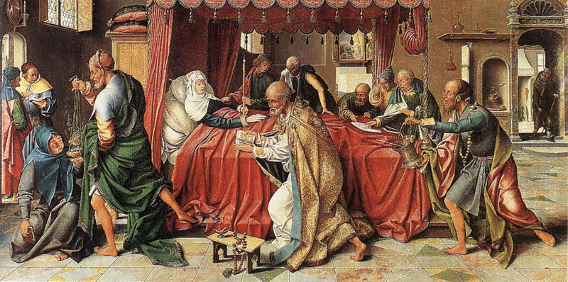 Meryem'in Ölümü - Joos van Cleve