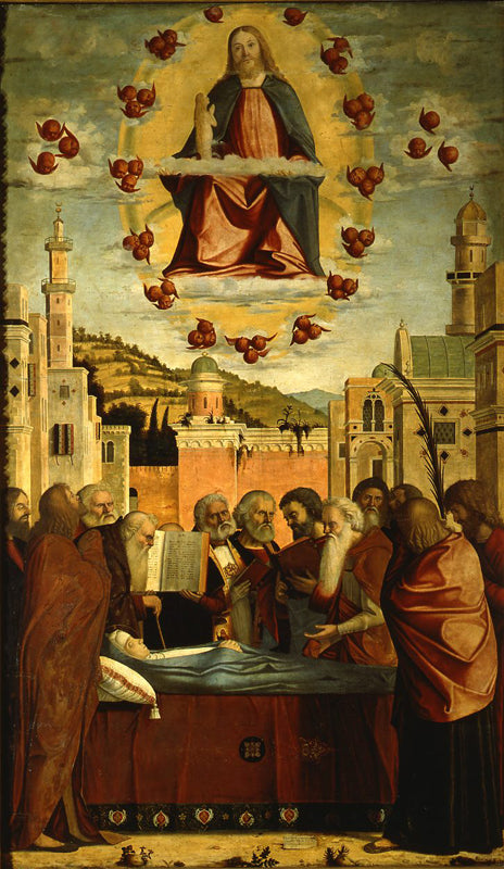 Carpaccio tarafından Meryem'in Ölümü - Vittore Carpaccio