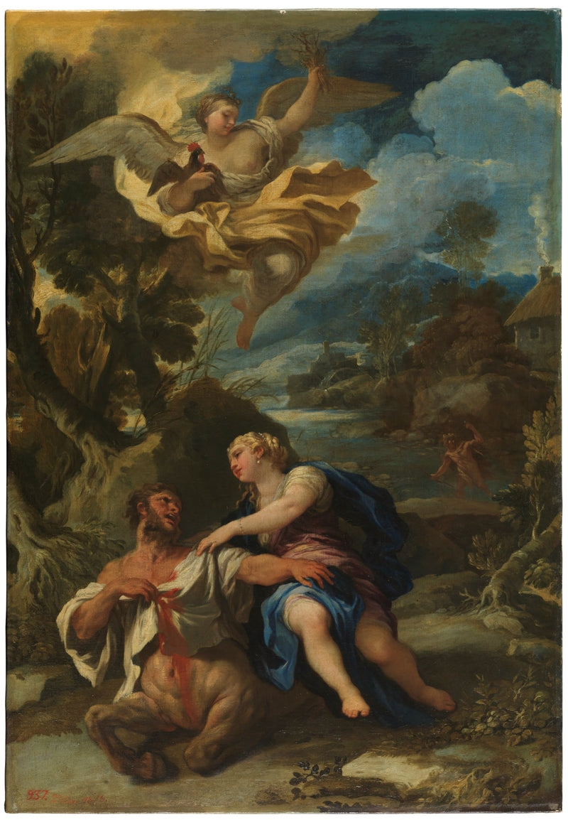Nessus'un Ölümü - Luca Giordano