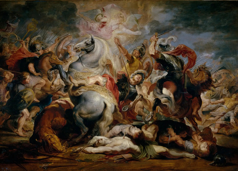 Decius Konsolosunun Ölümü - Peter Paul Rubens