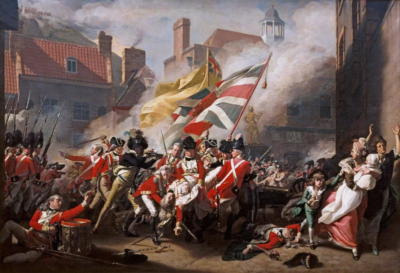 Major Peirson'un Ölümü, 6 Ocak 1781 - John Singleton Copley