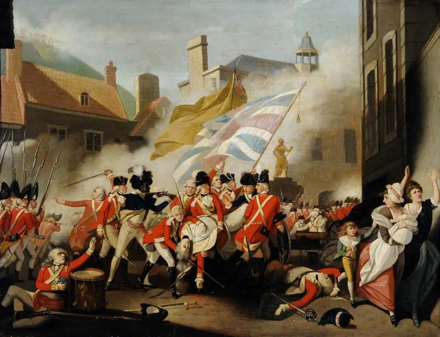 Major Peirson'un Ölümü, 6 Ocak 1781 - John Singleton Copley