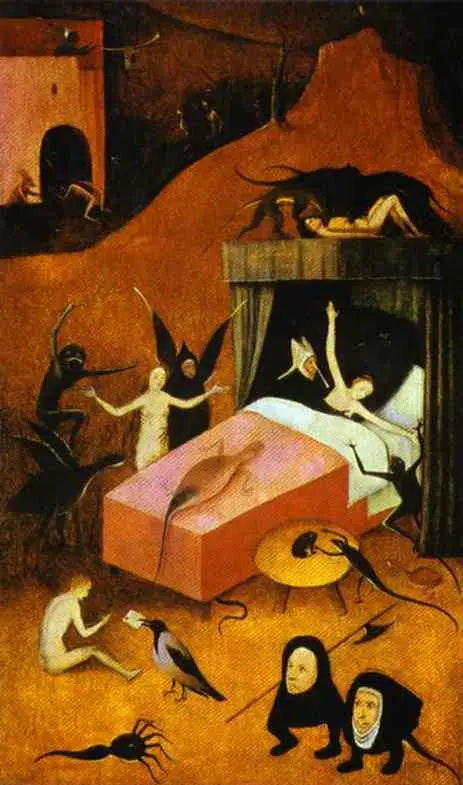 Lanetlenmişin Ölümü - Hieronymus Bosch