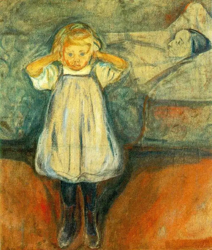 Ölüm ve Çocuk - Edvard Munch