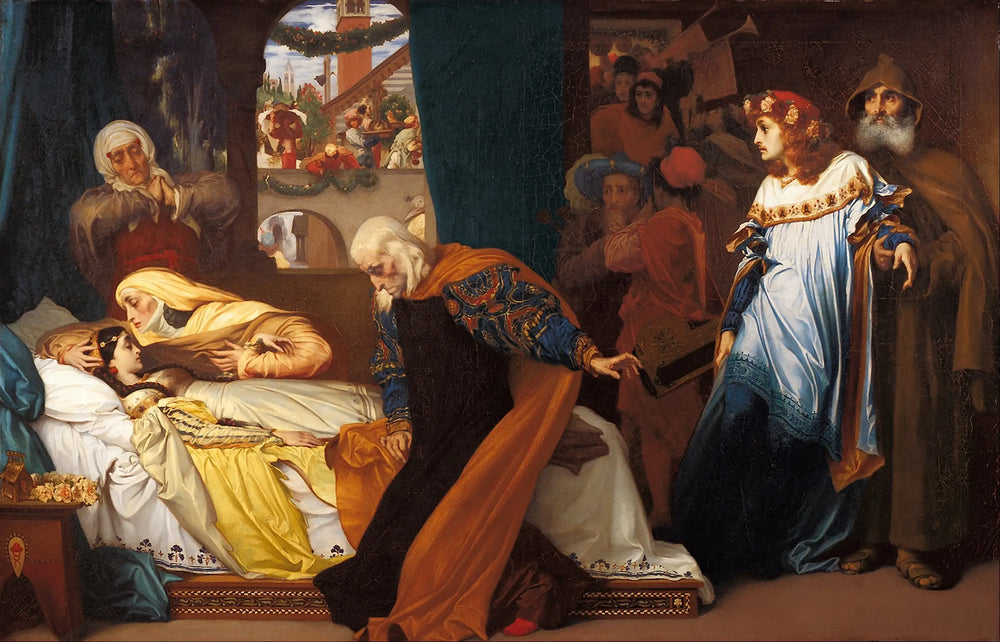 La mort simulée de Juliette - Frederic Leighton - Alpha Reproduction