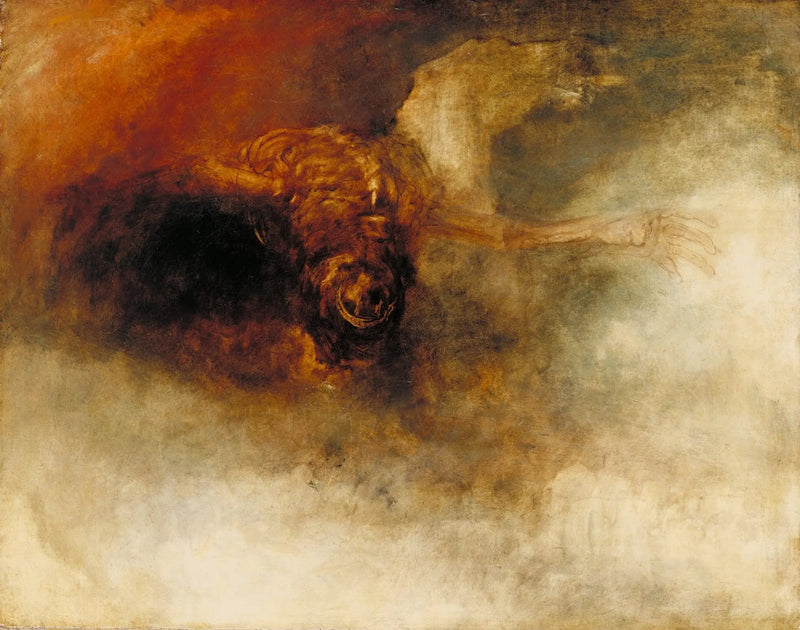 Solgun Bir At Üzerinde Ölüm - J. M. W. Turner