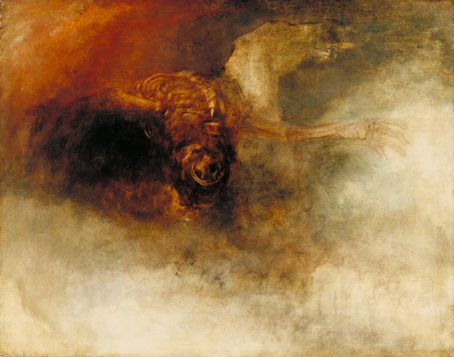 Solgun Bir At Üzerinde Ölüm - J. M. W. Turner