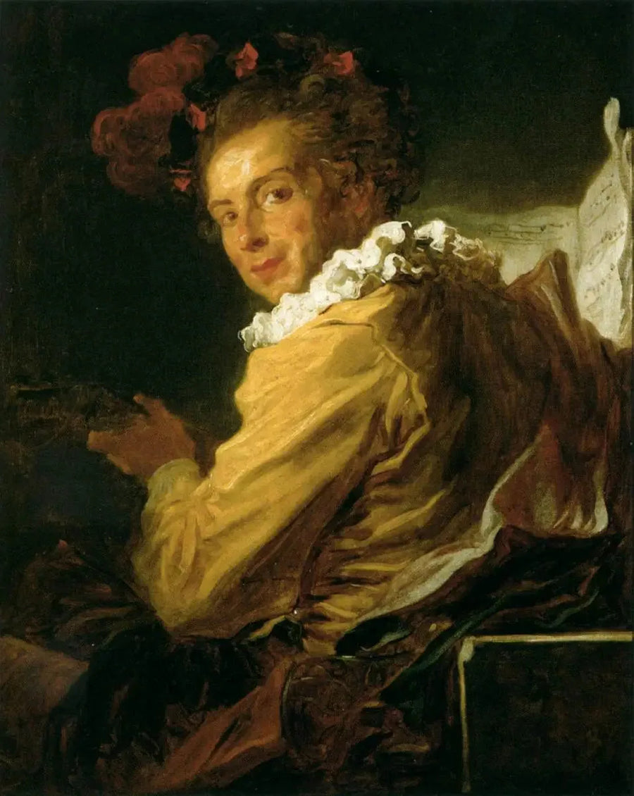 Müzik - M. de la Bretèche Portresi - Jean-Honoré Fragonard