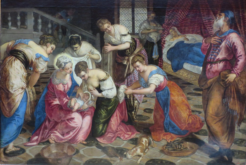 Jean Baptiste'in Doğuşu - Jacopo Tintoretto
