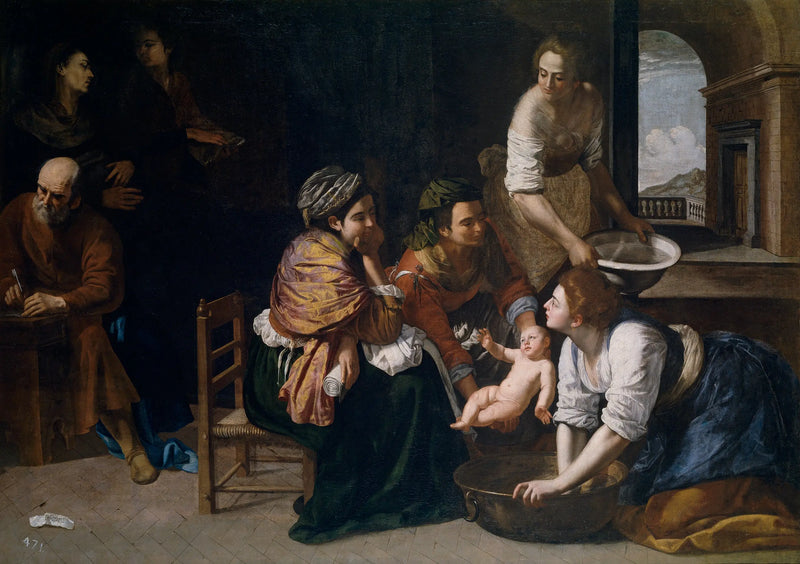 St. John Baptist'in Doğuşu - Artemisia Gentileschi