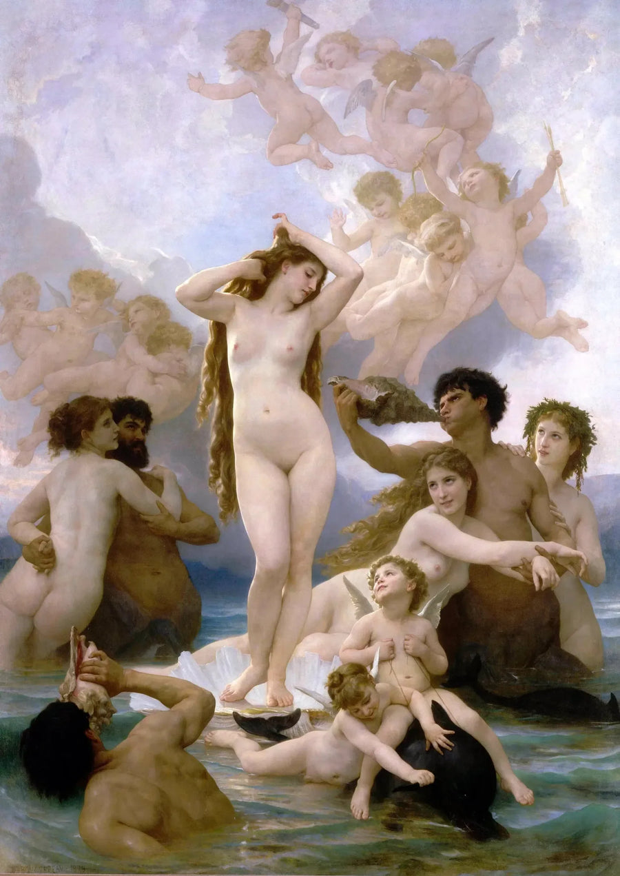 Venüs'ün Doğuşu - Bouguereau