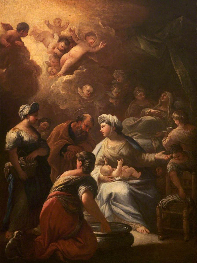 Meryem Ana'nın Doğumu - Luca Giordano