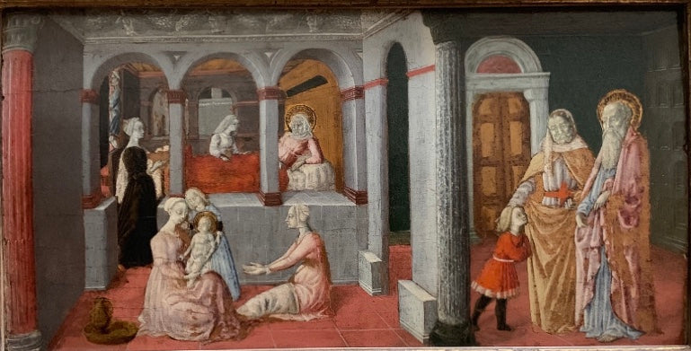 Meryem'in Doğuşu - Matteo di Giovanni