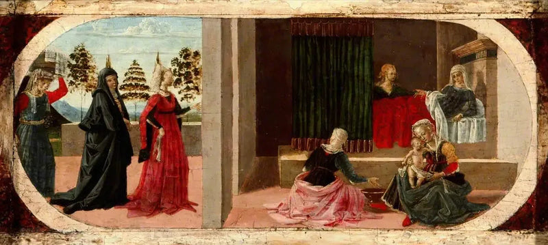 Meryem'in Doğuşu - Pietro Perugino