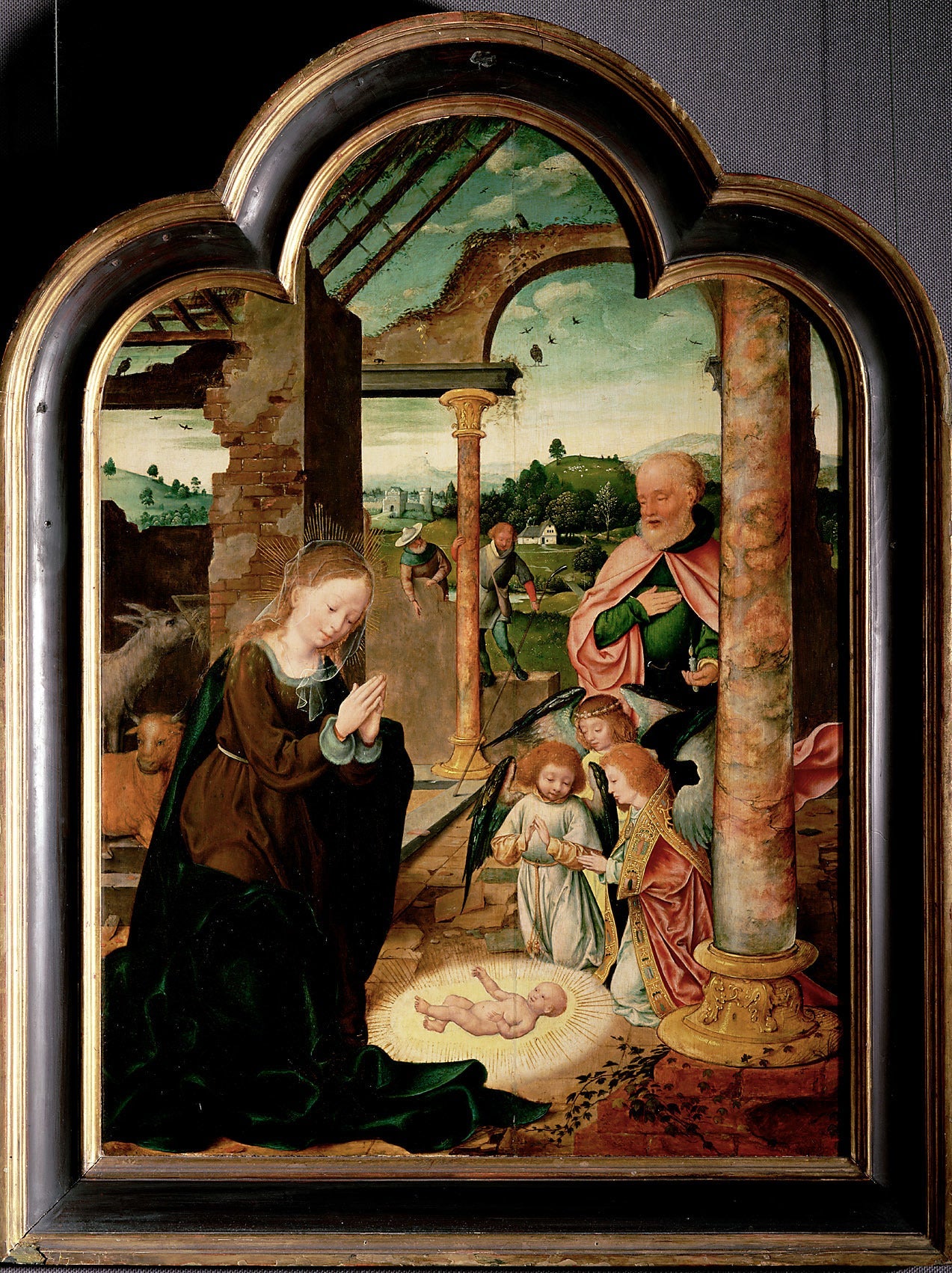 La naissance du Christ - Joos van Cleve - Alpha Reproduction