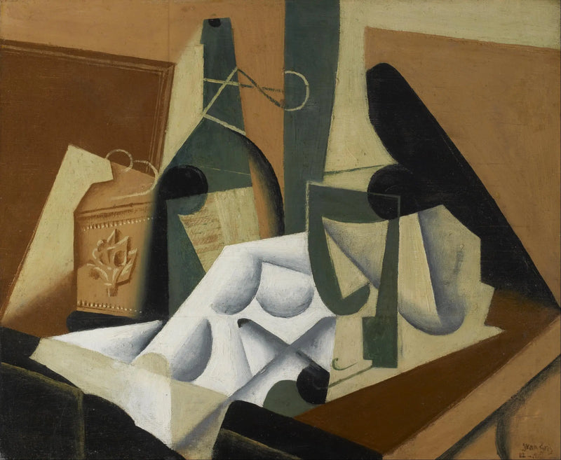 Beyaz Masa Örtüsü - Juan Gris