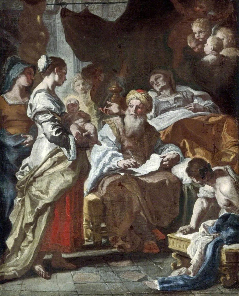 Yuhanna Vaftizci'nin Doğumu - Francesco Solimena