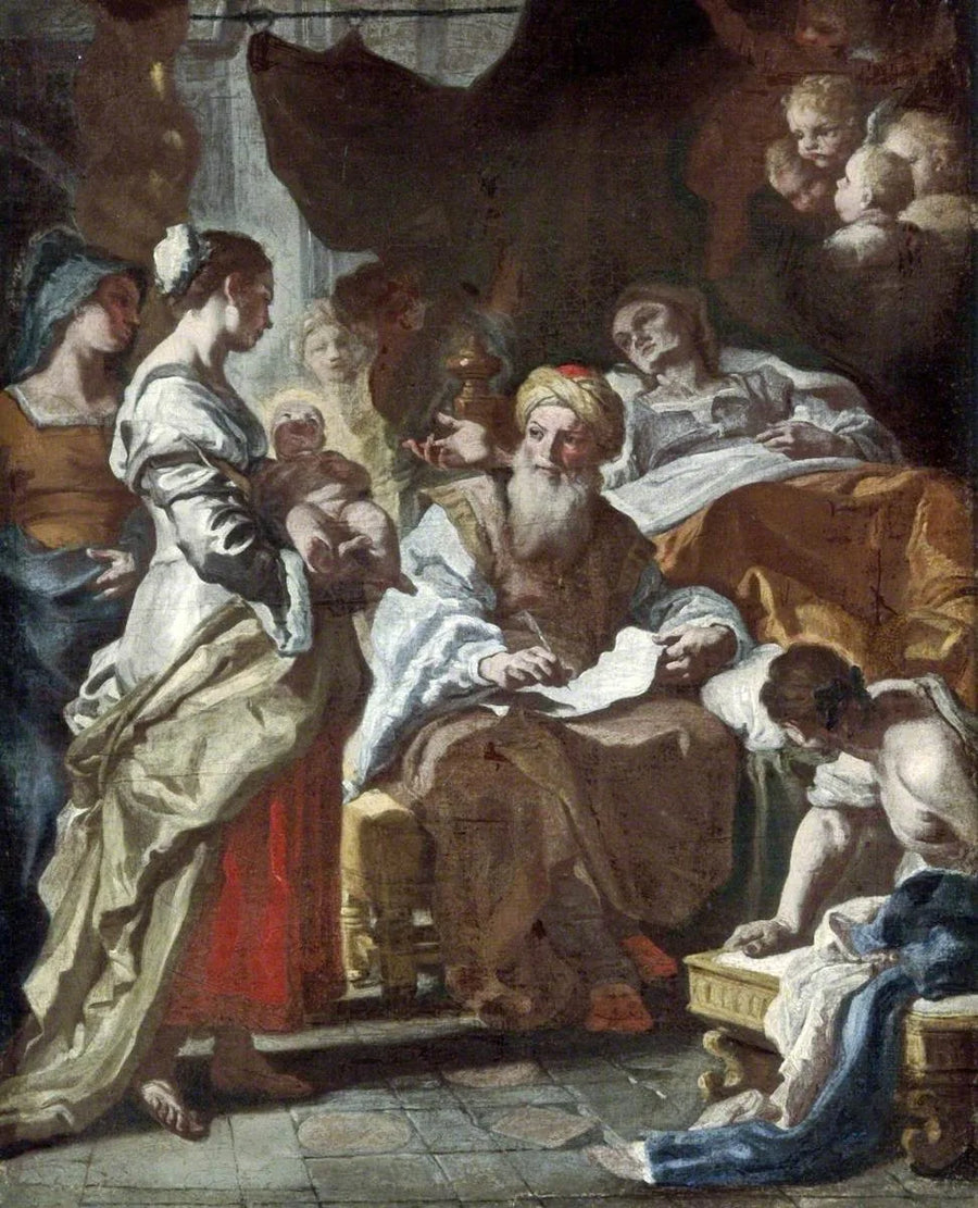 Yuhanna Vaftizci'nin Doğumu - Francesco Solimena