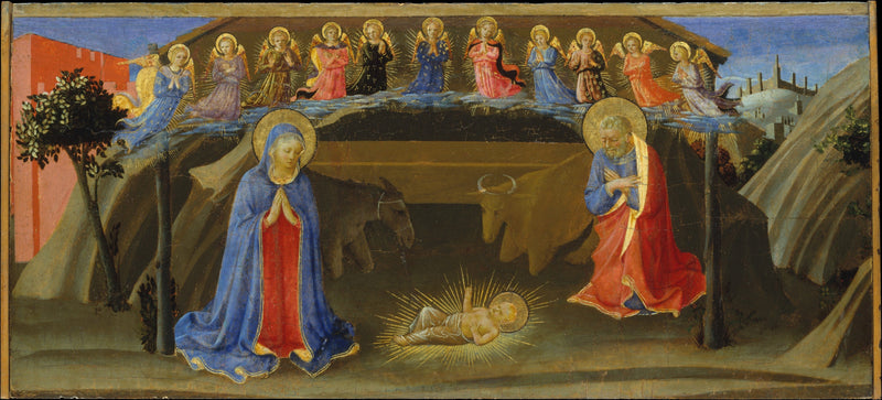 La Nativity - Zanobi Strozzi